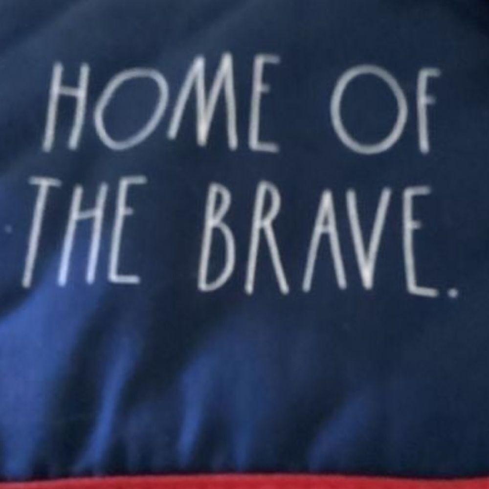 Rae Dunn Home of the Brave Spatula & Potholder Set